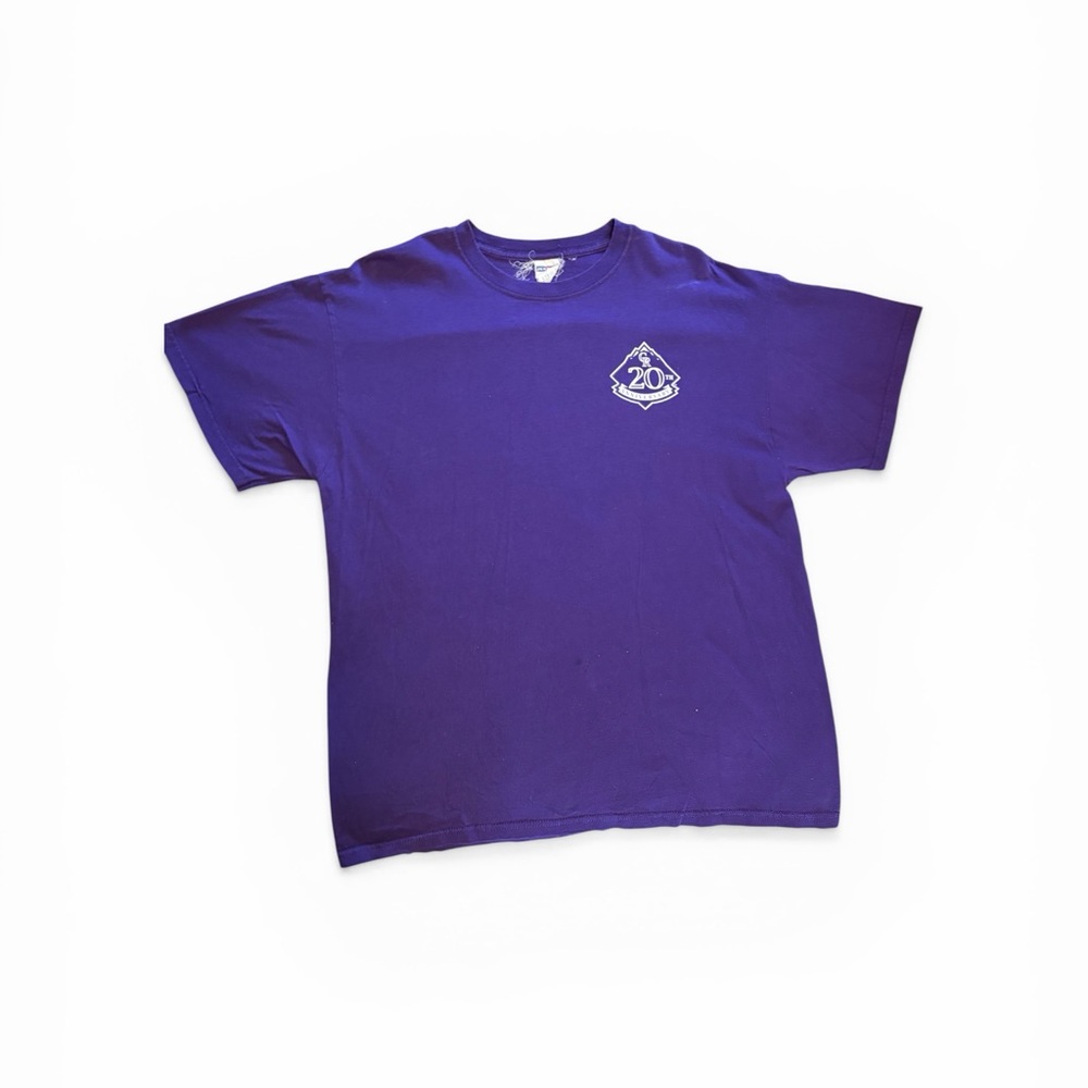 Colorado Rockies 20th Anniversary "Blake Street Bombers" T-Shirt - Men's XL🟣⚫️⚾️